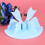 Prateleira de armazenamento em madeira azul-celeste para quarto infantil, decoração para casa, 2 peças, 7,8 x 4,8 x 3,3 polegadas 4