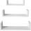 Floating Shelves Wall Mounted, Solid Wood Wall Shelves, White 1