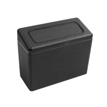 2 cubos de basura portátiles colgantes para coche, cubo de basura universal para coche con tapa, bonito organizador pequeño para coche, oficina y