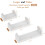 Floating Shelves Wall Mounted, Solid Wood Wall Shelves, White 3