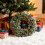 Artificial Christmas Wreath with Berries and Pinecones 15.8 5
