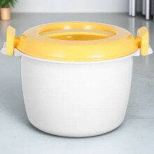Draagbare magnetronrijstkoker met voedselcontainer van 1,2 liter.