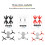 1 Set Low-Noise Three Propellers Kit for Mavic Mini 2/for Mavic Mini Drone 4