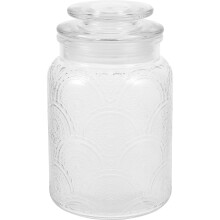 Tarros de almacenamiento de cocina Worgeous, recipientes de vidrio herméticos, transparentes, 1 juego