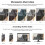 Grey Flannel Fleece Throw Blanket 100% Microfiber 4