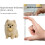 Calendar de Advent Pomeranian24DaysOrnamente acrilice 2D pentru câini 3