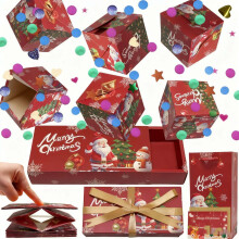 Cadeau de Noël original et amusant : porte-monnaie à faire soi-même, surprise festive, surprise pour les fêtes, idée de cadeau de Noël