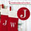 Knitted Christmas Stocking with Initial, Red, 21 inch 4