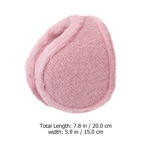 Cold Weather Ear Warmer Earmuff Foldable Chenille Warm for Ear Protector 1