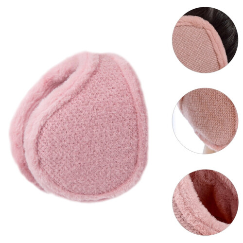 Cold Weather Ear Warmer Earmuff Foldable Chenille Warm for Ear Protector 2