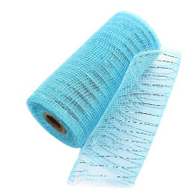 Ribín Mogaill Polai 15cm x10YD le Scragall Miotalach – Fillteán Bronntanais, Fleascáin, Swags, Boghaí – Ag luí le Maisiúcháin Fhéile