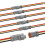 Deutsch3Pin Κιτ Αδιάβροχου Ηλεκτρικού Συνδέσμου 16AWG Αρσενικά και Θηλυκά Συνδετικά 1