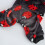 Hundepyjama, weicher Samt-Overall, Dunkelgrau, XL 8