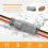 Deutsch3Pin Κιτ Αδιάβροχου Ηλεκτρικού Συνδέσμου 16AWG Αρσενικά και Θηλυκά Συνδετικά 5