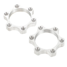 2pcs Disc Brake Adapters Rotor Conversion Seats For Enhanced Stability Easy Installation