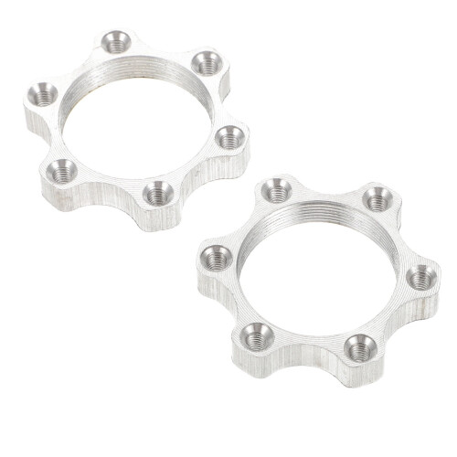 2pcs Disc Brake Adapters Rotor Conversion Seats For Enhanced Stability Easy Installation