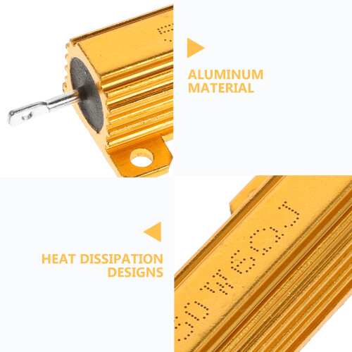 Αντιστάσεις αποκωδικοποιητή LED Tineasur50W με θήκη για αυτοκίνητα υψηλής 2