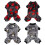 Hundepyjama, weicher Samt-Overall, Dunkelgrau, XL 5