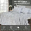 Σεντόνια Flannel Full Size Σετ 6 τεμαχίων, 100% βαμβάκι διπλής πλέξης, βαθιές τσέπες 16", ρίγα 3