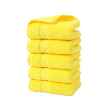 Lot de 5 serviettes pour les mains 100 % coton jacquard – Douces, absorbantes et agréables pour la peau, idéales pour la salle de bain, le spa,