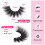 Ψεύτικες βλεφαρίδες Mink Lashes πλήρους όγκου, 18 χιλ. με εντυπωσιακές ψεύτικες 2