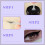 Αδιάβροχα στένσιλ σιλικόνης με φτερωτό eyeliner & διπλή στάμπα κάτω βλεφαρίδων – Lazy 6