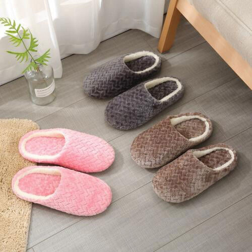 Pantofole da casa morbide da donna, facili da indossare, con suola in cotone, calde e morbide, ideali per l'esterno e l'interno, perfette per la 2