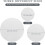 Felt Plate Storage Dividers (48 pcs, 3 sizes), Grey – Compatible with standard cookware 3