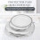 Felt Plate Storage Dividers (48 pcs, 3 sizes), Grey – Compatible with standard cookware 2