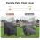 Capas impermeáveis e resistentes para cadeiras de jardim, 91 x 86 x 81 cm (pacote com 2). 6