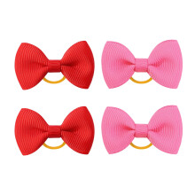 Haarstrikjes voor puppy's met elastiekjes, handgemaakte kleine strikjes voor honden, haaraccessoires voor huisdieren, verzorgingsproducten