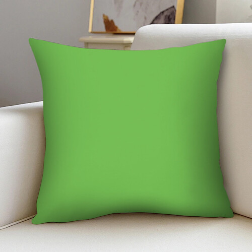 Solid Color Outdoor Pillow Covers Water-Resistant 2-Pc 1