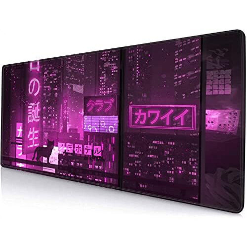 Mouse Pad για παιχνίδια, μεγάλα Mouse Pads Anime για γραφείο, Mousepad με αντιολισθητική βάση από