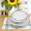 Felt Plate Storage Dividers (48 pcs, 3 sizes), Grey – Compatible with standard cookware 7