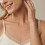 Ocean Wave Armband Dam 14K Förgylld CZ 5
