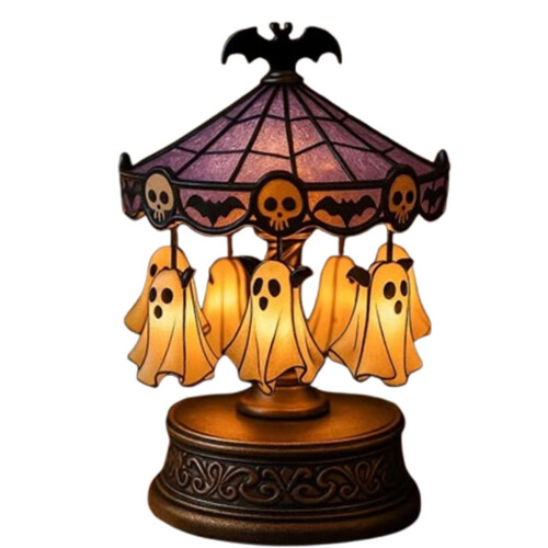 Luce notturna Eespoir Ghost Carousel, ricaricabile tramite USB 1
