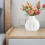 Keramisk vas matt finish robust design 22x15x13cm 6