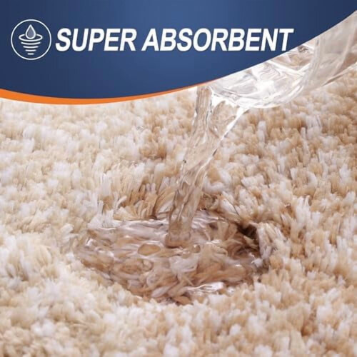 Microfiber Bathroom Rug 54 x 24 in, Soft Absorbent with TP 2