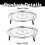 Stainless Steel Steamer Rack with Removable Legs 1 Pack 3