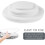 Felt Plate Storage Dividers (48 pcs, 3 sizes), Grey – Compatible with standard cookware 5