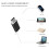 Micro USB till USB-C-adapterkonverterare 4 st 2