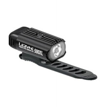 LEZYNE Hecto Drive500XL framlykta för cykel, 500 lumen, IPX7, vit LED, flera lägen, integrerat fäste – kompatibel med väg/berg/grusväg