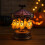 Ghost Carousel Desk Lamp – Stained Glass Circus Tent, 2