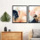 Κορνίζα εικόνας μαύρη 18x20 με HD Plexiglass, κάθετη/οριζόντια οθόνη, συμβατή με αφίσες 18x20 5
