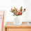 Keramisk vas matt finish robust design 22x15x13cm 5