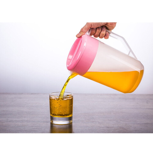 Pichet à eau en plastique rose 5000 ml 1
