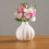 Keramisk vas matt finish robust design 22x15x13cm 4