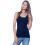 Γυναικεία & Plus μπλουζάκια γυμναστικής Cami Racerback με ριμπ ύφανση από βαμβάκι 2