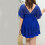 Γυναικείο σετ μπικίνι Lulshou Plus Size, μαγιό με τιράντες στην πλάτη, τανκίνι με στάμπα 5