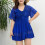Γυναικείο σετ μπικίνι Lulshou Plus Size, μαγιό με τιράντες στην πλάτη, τανκίνι με στάμπα 1